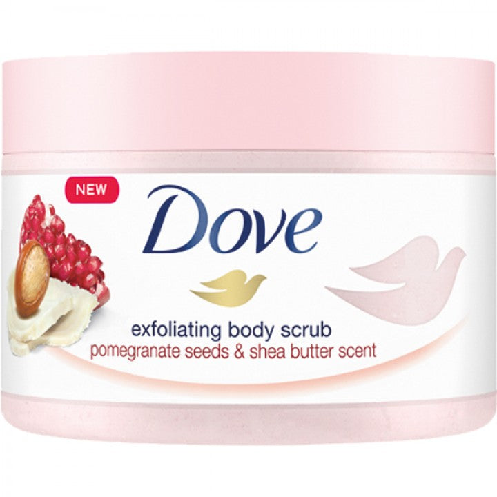 Dove Dusch Peeling 225ml Granatapfel&Sheabutter