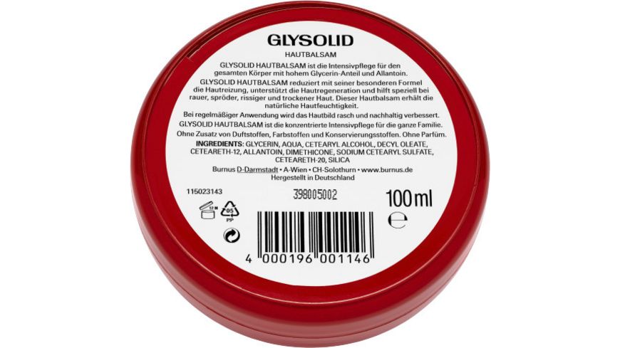 Glysolid Hautbalsam 100 ml