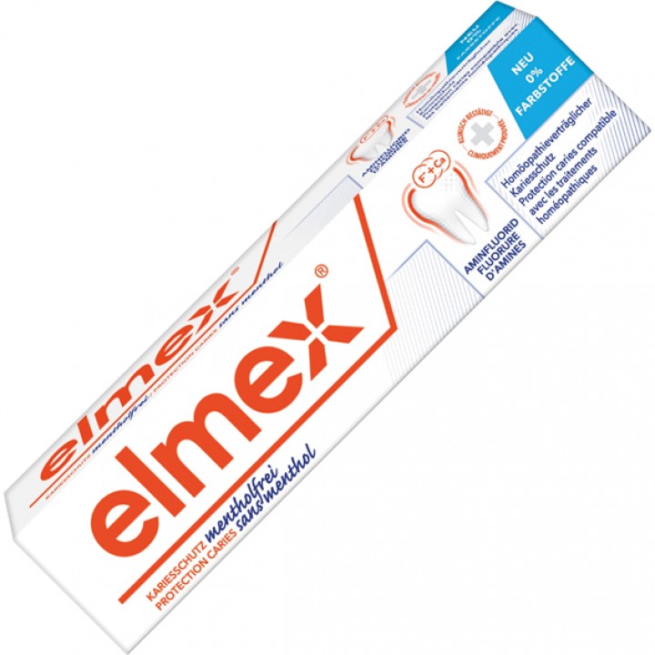 Elmex Zahncreme 75ml Mentholfrei