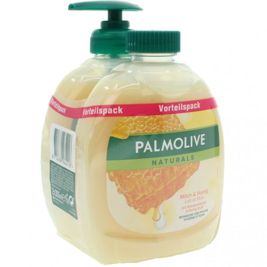 Palmolive Flüssig Seife 2x300ml Milch & Honig