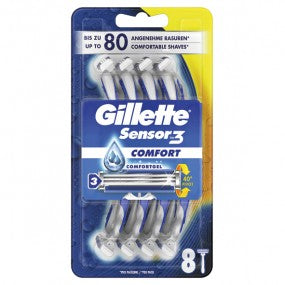 Gillette Sensor3 Einwegrasierer Comfort 8er