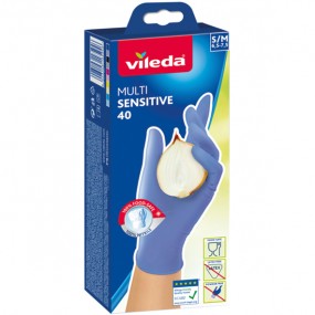 Vileda Einweghandschuhe Multi Sensitive 40er S/M