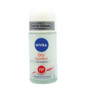 Nivea Deoroller 50ml Dry Comfort, weiss