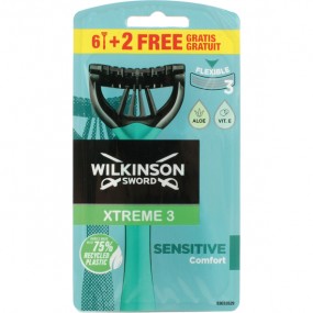 Wilkinson Rasierer Extreme3 Sensitive 6+2