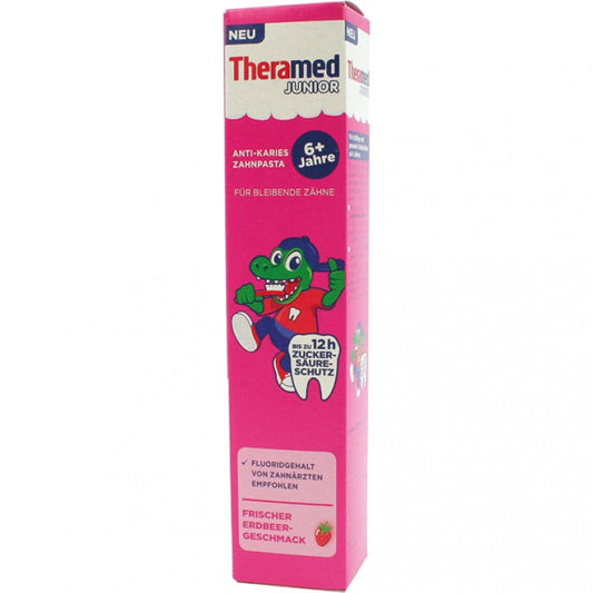 Theramed Zahncreme 75ml Junior Erdbeere