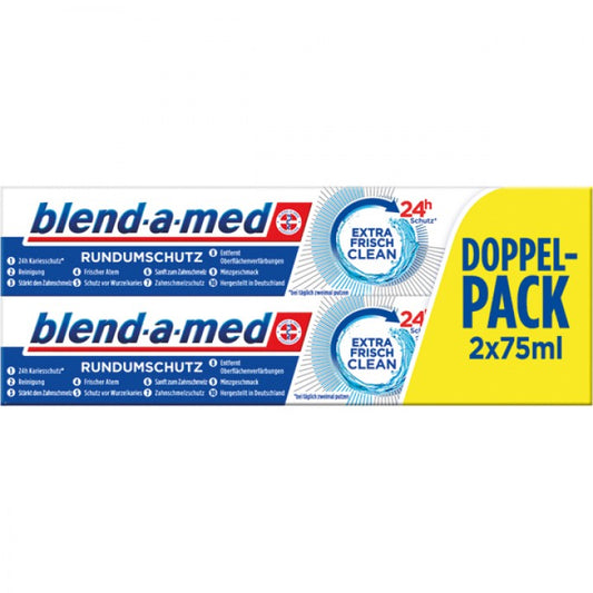 Blend-a-med Zahncreme 2x75ml Extra Frisch