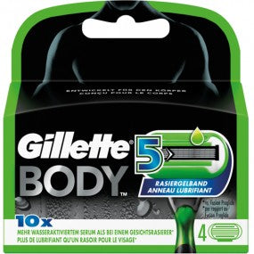 Gillette Body 5 4er Klingen