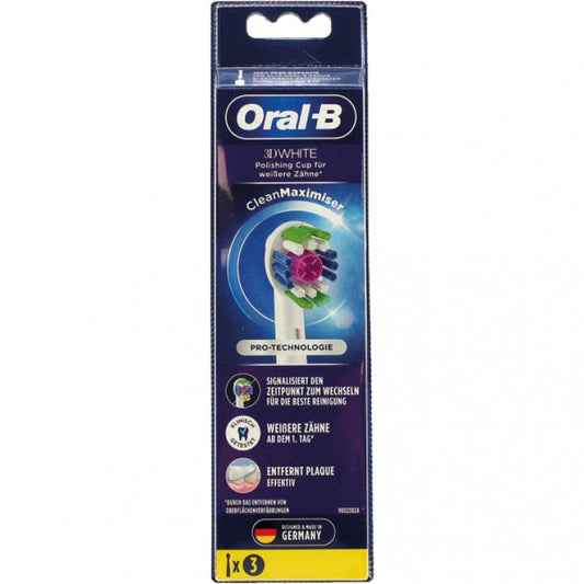 Oral B Aufsteckzahnbürsten 3D White 3er