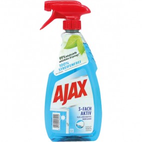 Ajax Glasreiniger 500ml 3fach Aktiv mit Sprühp.