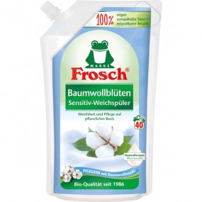 Frosch Baumwollblüten Weichspüler 1l