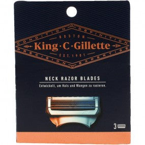 Gillette King C Gillette Rasierklingen 3er