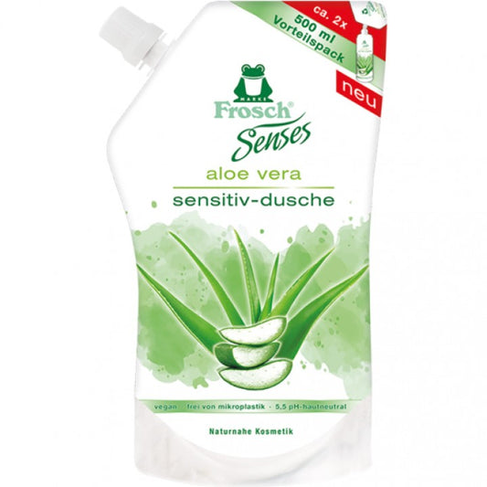 Frosch Dusche 500ml Aloe Vera Sensitiv NFB