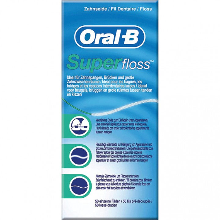 Oral B Zahnseide Superfloss 50er