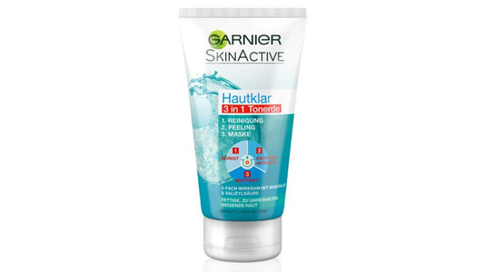 Garnier Hautklar 3in1 Reinigung+Peeling+Maske Tonerde 150ml